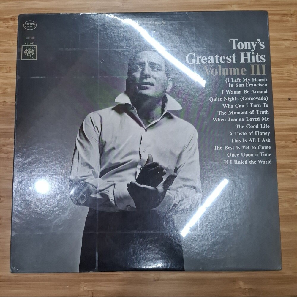 Sealed Tony Bennett Greatest Hits Vol 3 III Vinyl LP Columbia CS 9173 New